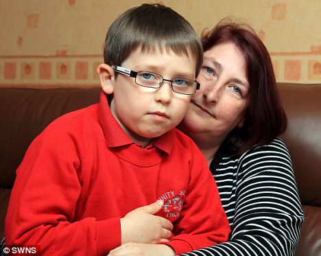 Side effects: Within weeks of having the Pandemrix jab, Joshua Hadfield began sleeping 18 hours a day and his mother says his personality completely changed